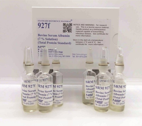 SRM 927f - 牛血清白蛋白（總蛋白）標準參考物質