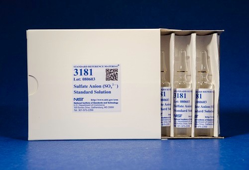 SRM 3181  硫酸根陰離子 (SO42–) 標準溶液 (標準品)