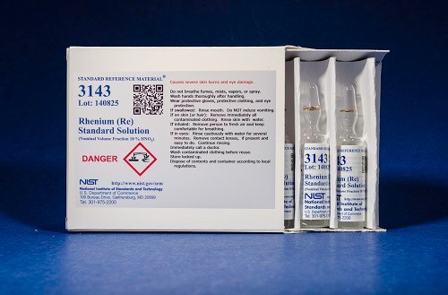 SRM 3143 - 錸(Re)標準溶液