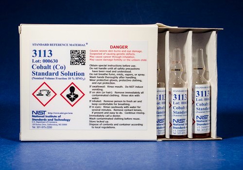 SRM 3113 - 鈷(鈷)標(biāo)準(zhǔn)溶液