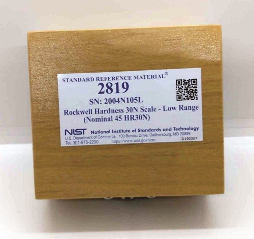 SRM 2819 - 洛氏硬度30N刻度-低量程(標稱45 HR30N)