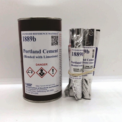 SRM 1889b - 硅酸鹽水泥(與石灰石混合)標準品