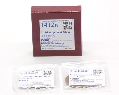 SRM 1412a - 多組分玻璃(圓盤形式)標準品