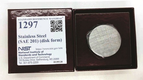 SRM 1297 - 不銹鋼(SAE 201)標(biāo)準(zhǔn)品