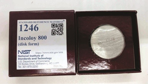  SRM 1246 - 鉻鎳鐵合金 800標準品