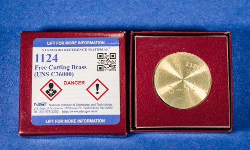 SRM 1124 - 自由切割黃銅(UNS 36000)標(biāo)準(zhǔn)品