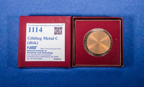 SRM 1114 - 鍍金金屬標(biāo)準(zhǔn)品